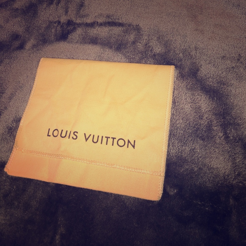 Authentic Louis Vuitton wallet dust bag